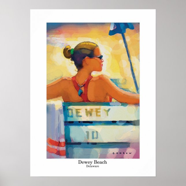 Dewey Beach Delaware Poster (Front)
