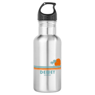 Dewey Beach Delaware Sun Palm Trees 532 Ml Water Bottle