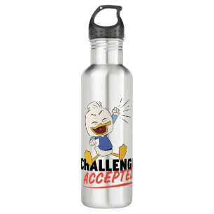 Dewey Duck Challenge Accepted! 710 Ml Water Bottle