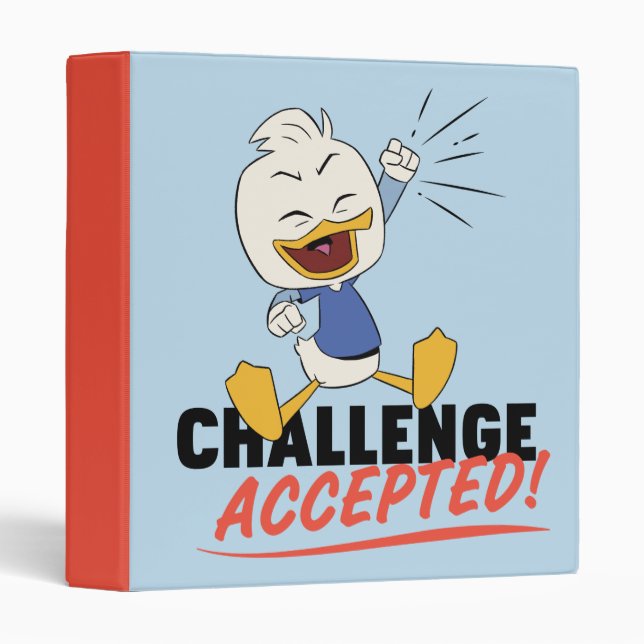 Dewey Duck | Challenge Accepted! Binder (Front/Spine)