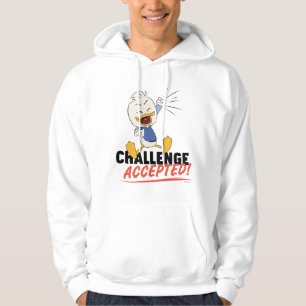 Dewey Duck   Challenge Accepted! Hoodie