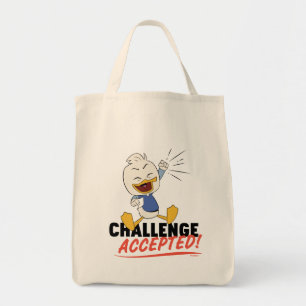 Dewey Duck Challenge Accepted! Tote Bag