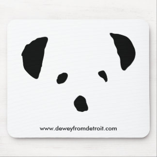 dewey from detroit redux mousepad ... - Customized