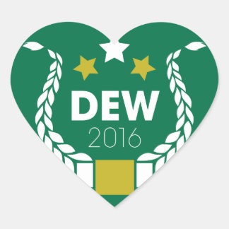 Dewey Stickers - <3