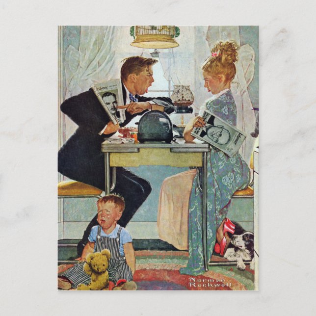 Dewey v. Truman Postcard (Front)