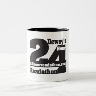 Dewey's 24 Hour Readathon Two Tone Mug