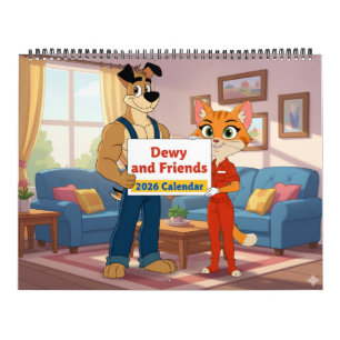 Dewy and Friends 2026 Calendar