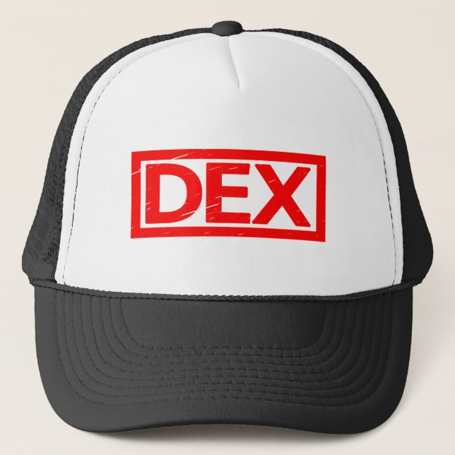 Dex Stamp Trucker Hat (Front)