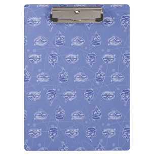 Dexter and Mandark Atomic Pattern Clipboard