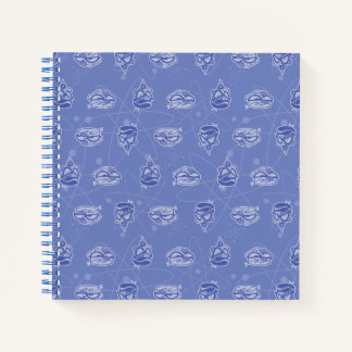 Dexter and Mandark Atomic Pattern Notebook