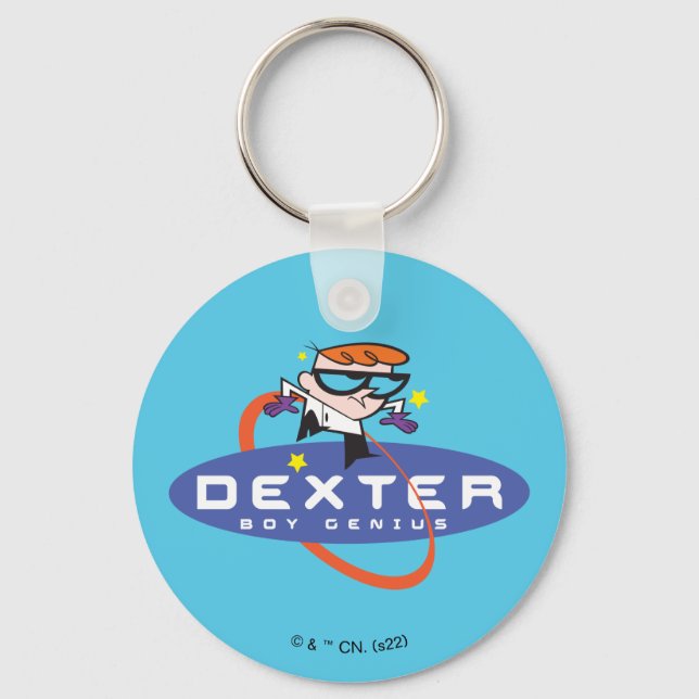 Dexter "Boy Genius" Keychain (Front)