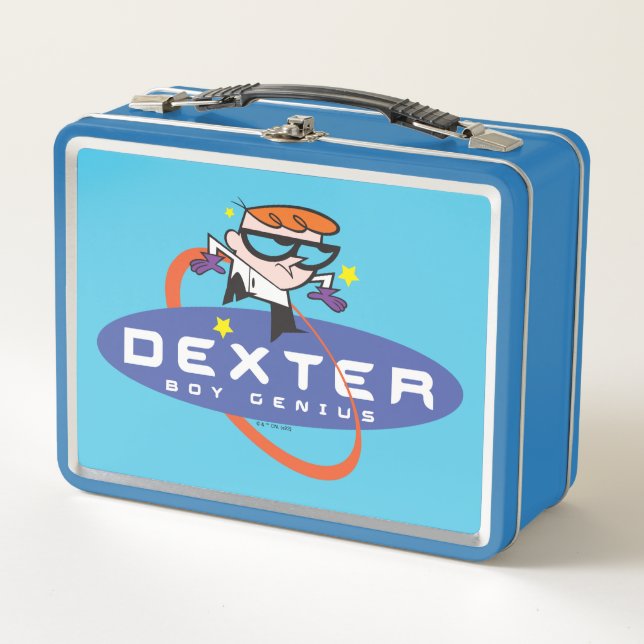 Dexter "Boy Genius" Metal Lunch Box (Front)