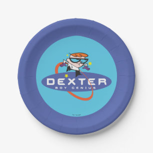Dexter "Boy Genius" Paper Plate