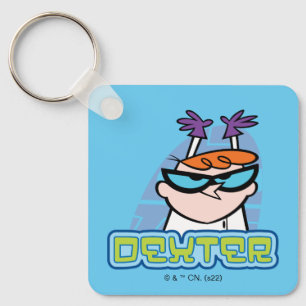 Dexter Character Name Graphic Keychain