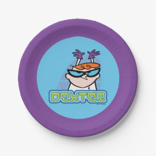 Dexter Character Name Graphic Paper Plate