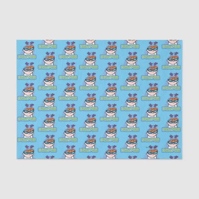 Dexter Character Name Graphic Tissue Paper (Front)