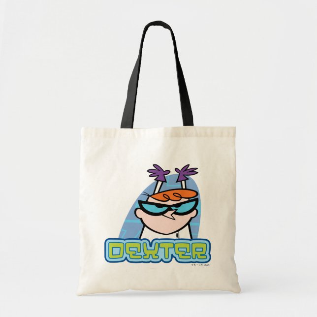 Dexter Character Name Graphic Tote Bag (Front)