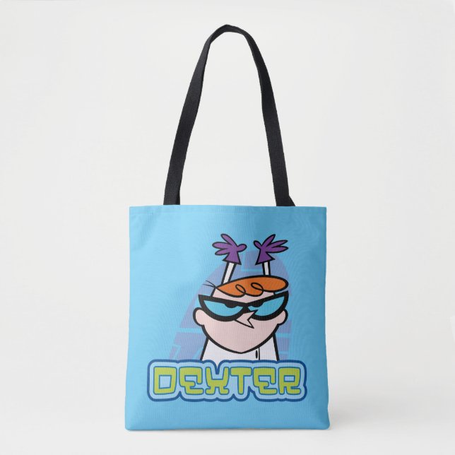 Dexter Character Name Graphic Tote Bag (Front)