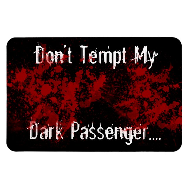 Dexter Dark Passenger Magnet (Horizontal)