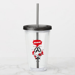 Dexter Detonation graphic Acrylic Tumbler