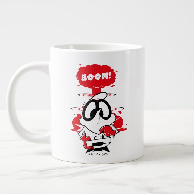 Dexter Detonation graphic Large Coffee Mug (Left)