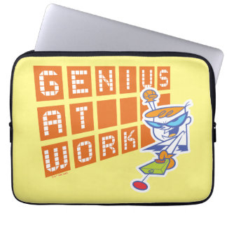 Dexter "Genius At Work" Laptop Sleeve