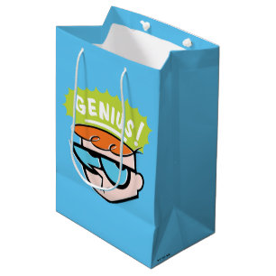 Dexter "Genius" Callout Graphic Medium Gift Bag
