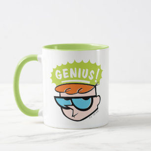Dexter "Genius" Callout Graphic Mug