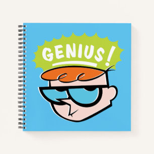 Dexter "Genius" Callout Graphic Notebook
