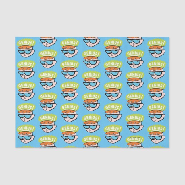 Dexter "Genius" Callout Graphic Tissue Paper (Front)