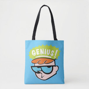 Dexter "Genius" Callout Graphic Tote Bag