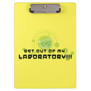 Dexter - Get Out Of My Laboratory!!! Clipboard
