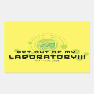 Dexter - Get Out Of My Laboratory!!! Sticker