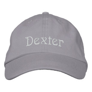 DEXTER Name Designer Cap