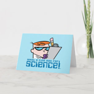 Dexter - What A Fine Day For Science! Card