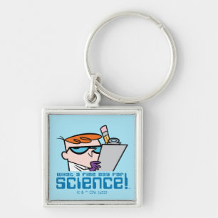 Dexter - What A Fine Day For Science! Keychain