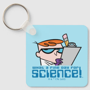 Dexter - What A Fine Day For Science! Keychain