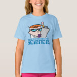 Dexter - What A Fine Day For Science! T-Shirt<br><div class="desc">Dexter's Laboratory | Check out this fun graphic of Dexter with a clipboard and his phrase: "What a fine day for science!".</div>