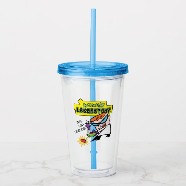 Dexter With Remote Acrylic Tumbler (Front)