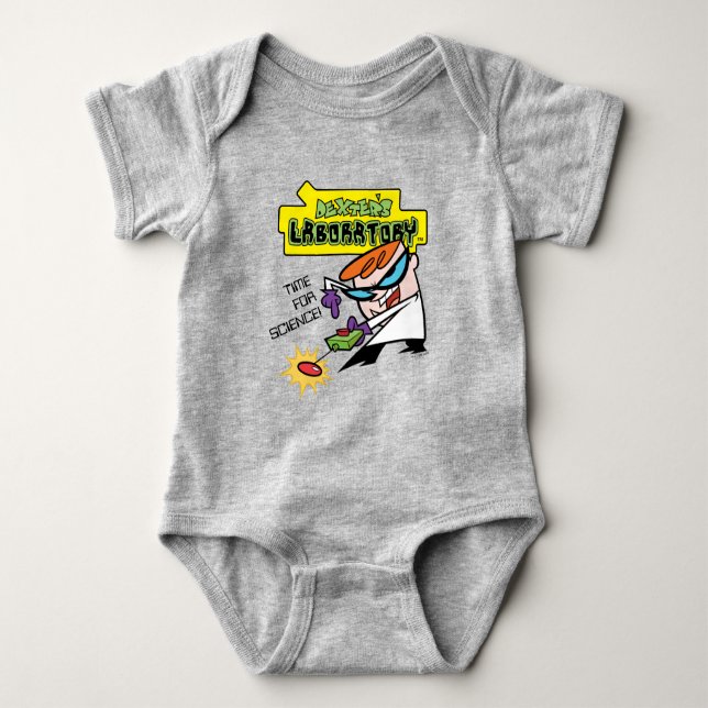 Dexter With Remote Baby Bodysuit (Front)