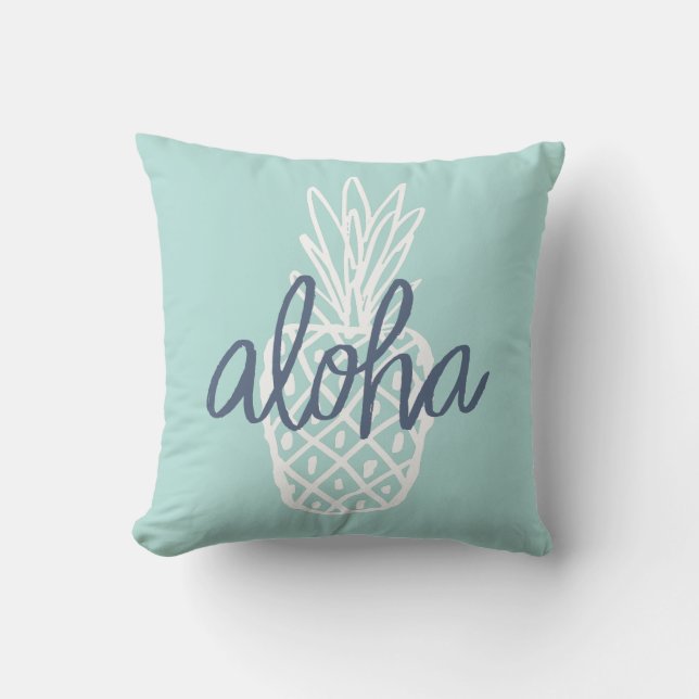 D'extérieur Aloha coussin d'ananas (Recto)