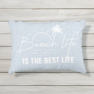 D'extérieur Beach Life Maison Côtière Décor Coussin