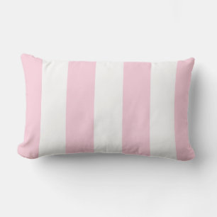 D'extérieur Bubble Gum rose et blanc Coussin