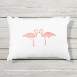 D'extérieur Coussin d'accentuation du Flamant rose extérieur