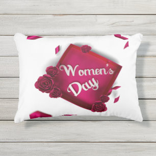 D'extérieur Coussin de la Journée des femmes