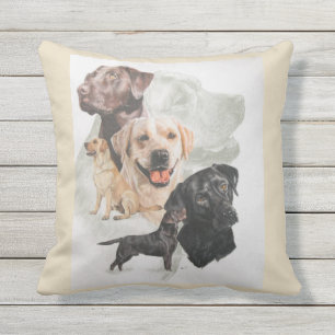 D'extérieur Coussin de labrador retriever