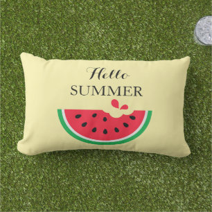 D'extérieur Coussin de lancer extérieur - Bonjour l'été 