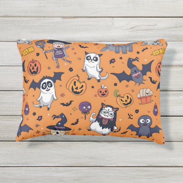 D'extérieur coussin d'halloween (Dos)