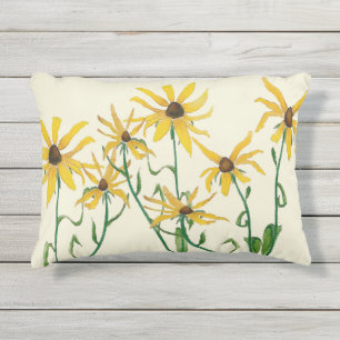 D'extérieur Coussin extérieur Jaune