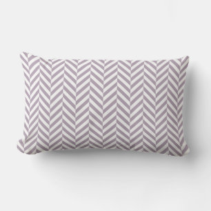 D'extérieur Coussin extérieur Purple Motif Herringbone